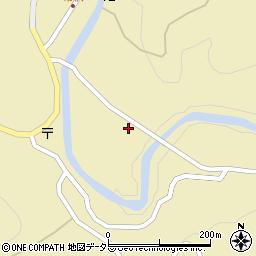 広島県庄原市東城町帝釈未渡2152周辺の地図