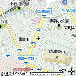株式会社日豊　中部支店周辺の地図