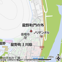 兵庫県たつの市龍野町門の外周辺の地図