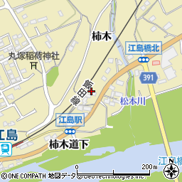 愛知県豊川市東上町（柿木）周辺の地図