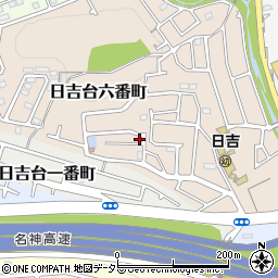 日吉台ハイツ周辺の地図