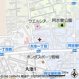 三重県鈴鹿市阿古曽町18周辺の地図