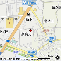 京都府八幡市下奈良奈良元6周辺の地図