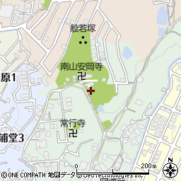 大阪府高槻市浦堂本町41-2周辺の地図