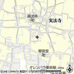 兵庫県姫路市実法寺279周辺の地図