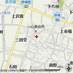 愛知県額田郡幸田町野場上片田16周辺の地図