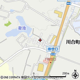 三重県亀山市川合町1209周辺の地図