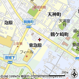 愛知県西尾市鶴舞町22周辺の地図