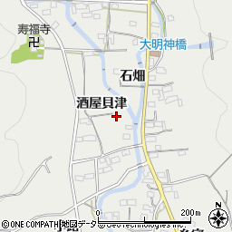 愛知県豊川市千両町酒屋貝津61周辺の地図