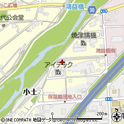 静岡県焼津市保福島1194-5周辺の地図