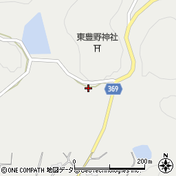 岡山県加賀郡吉備中央町豊野252周辺の地図