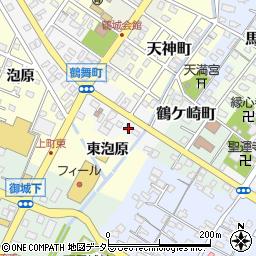 愛知県西尾市鶴舞町19周辺の地図