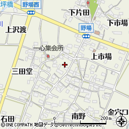 愛知県額田郡幸田町野場上片田24周辺の地図