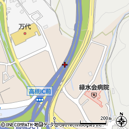 大阪府高槻市成合南の町周辺の地図