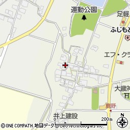 兵庫県小野市鹿野町2207周辺の地図
