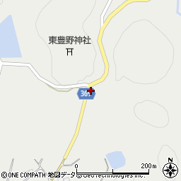 岡山県加賀郡吉備中央町豊野242周辺の地図
