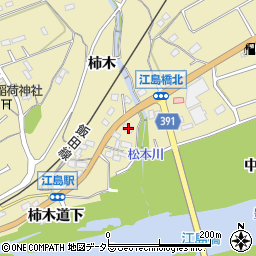 愛知県豊川市東上町柿木13周辺の地図