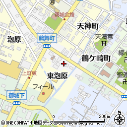 愛知県西尾市鶴舞町23周辺の地図