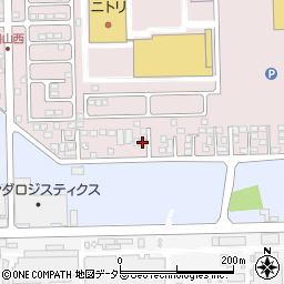 八千代工業鈴鹿工場独身寮周辺の地図