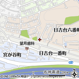 大阪府高槻市日吉台六番町33-3周辺の地図