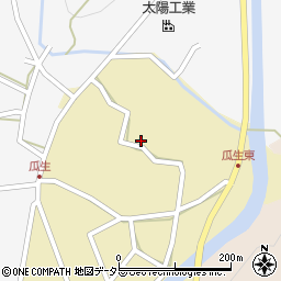 兵庫県相生市矢野町上周辺の地図