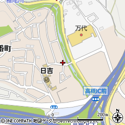 大阪府高槻市日吉台六番町57-1周辺の地図