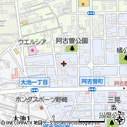 グリル大阪周辺の地図