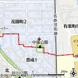 第１富士荘周辺の地図