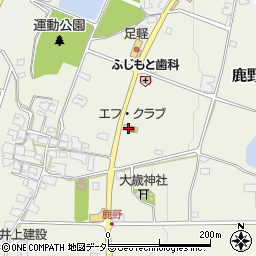 兵庫県小野市鹿野町2254周辺の地図
