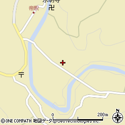 広島県庄原市東城町帝釈未渡2145周辺の地図
