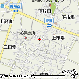 愛知県額田郡幸田町野場上片田22周辺の地図