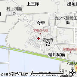 京都府八幡市下奈良上ノ段周辺の地図