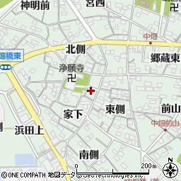 中畑町会館周辺の地図