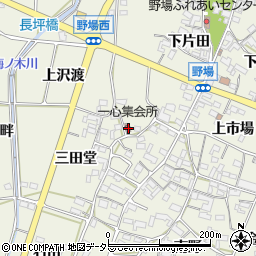 愛知県額田郡幸田町野場上片田14周辺の地図