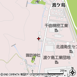 静岡県浜松市天竜区渡ケ島1411周辺の地図