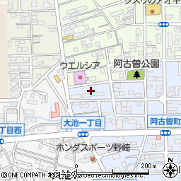 三重県鈴鹿市阿古曽町1周辺の地図
