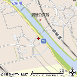 上郡鈑金周辺の地図