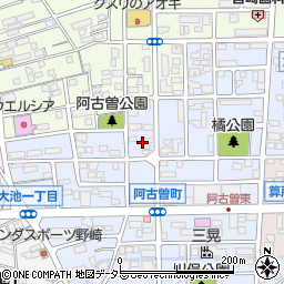 田浦塾修道舘　平田教室周辺の地図