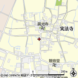 兵庫県姫路市実法寺141周辺の地図