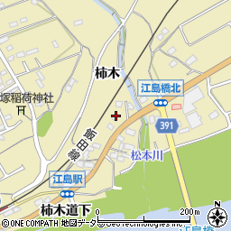 愛知県豊川市東上町柿木42周辺の地図