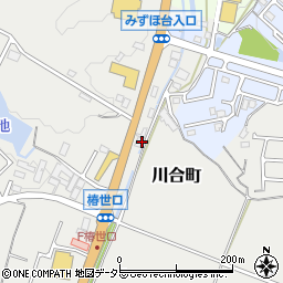 三重県亀山市川合町1194周辺の地図