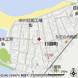 島根県浜田市日脚町周辺の地図