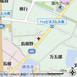 幸田鋸加工所周辺の地図