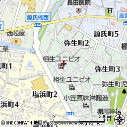 〒447-0814 愛知県碧南市弥生町の地図