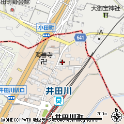 三重県亀山市井田川町24周辺の地図
