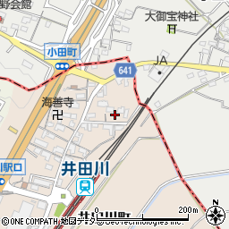 三重県亀山市井田川町21周辺の地図