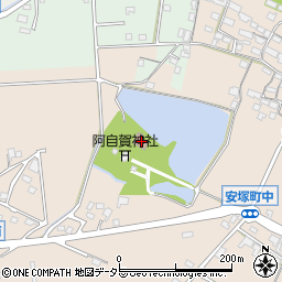 安塚参集会館周辺の地図