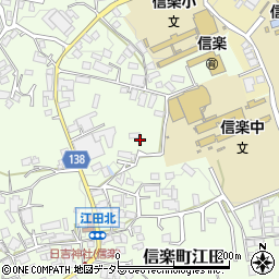 滋賀県甲賀市信楽町江田959-2周辺の地図