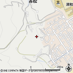 兵庫県川西市赤松中才周辺の地図