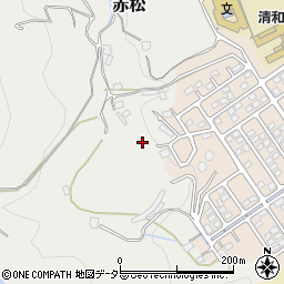 兵庫県川西市赤松（中才）周辺の地図